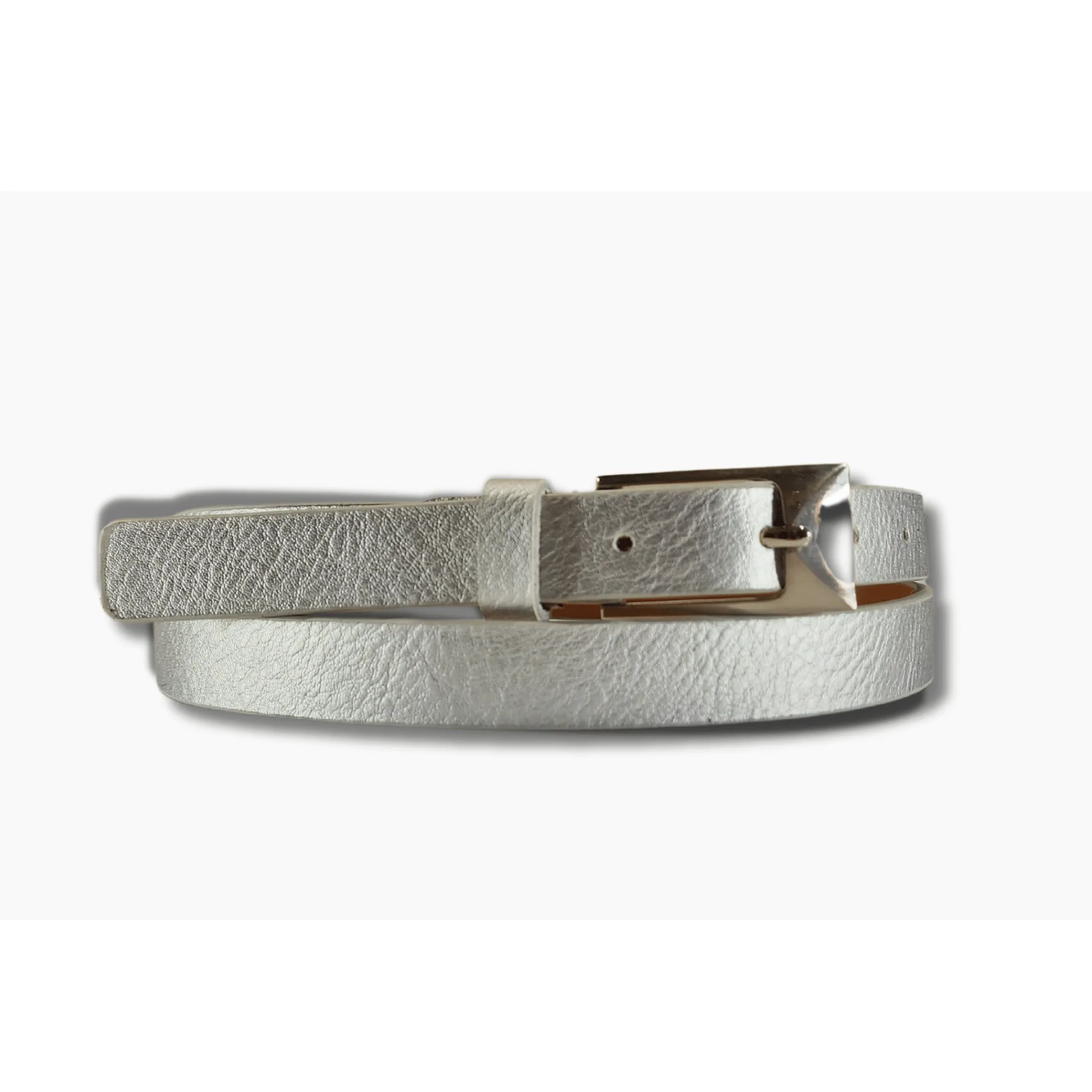 13mm | Thin Silver Belt