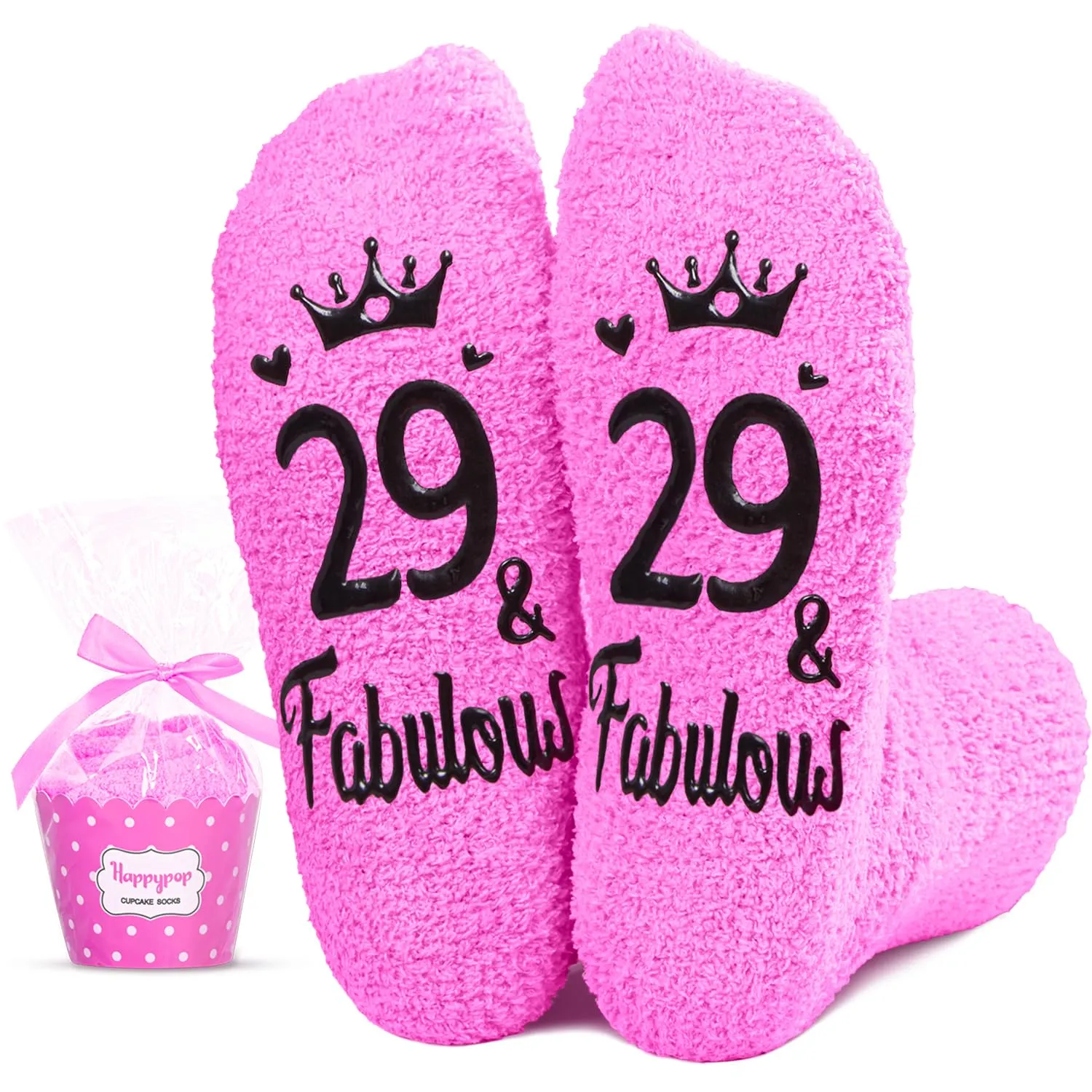 29th Birthday Gifts for Women, 29 Year Old Women Female Birthday Gifts, Happy 29th Birthday Socks for Woman Girls