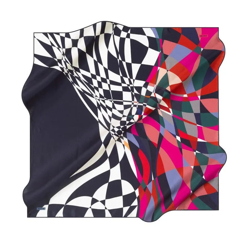 Aker Kaleidoscope Dreams Silk Scarf No. 21