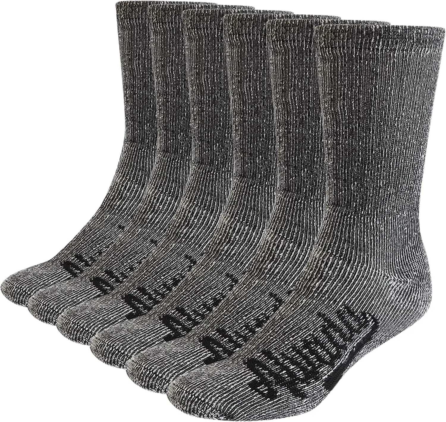 Alvada Merino Wool Hiking Socks Thermal Warm Crew Winter Boot Sock For Men & Women 3 Pairs