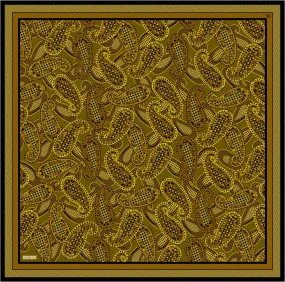 Armine Paisley Reverie Silk Scarf #19