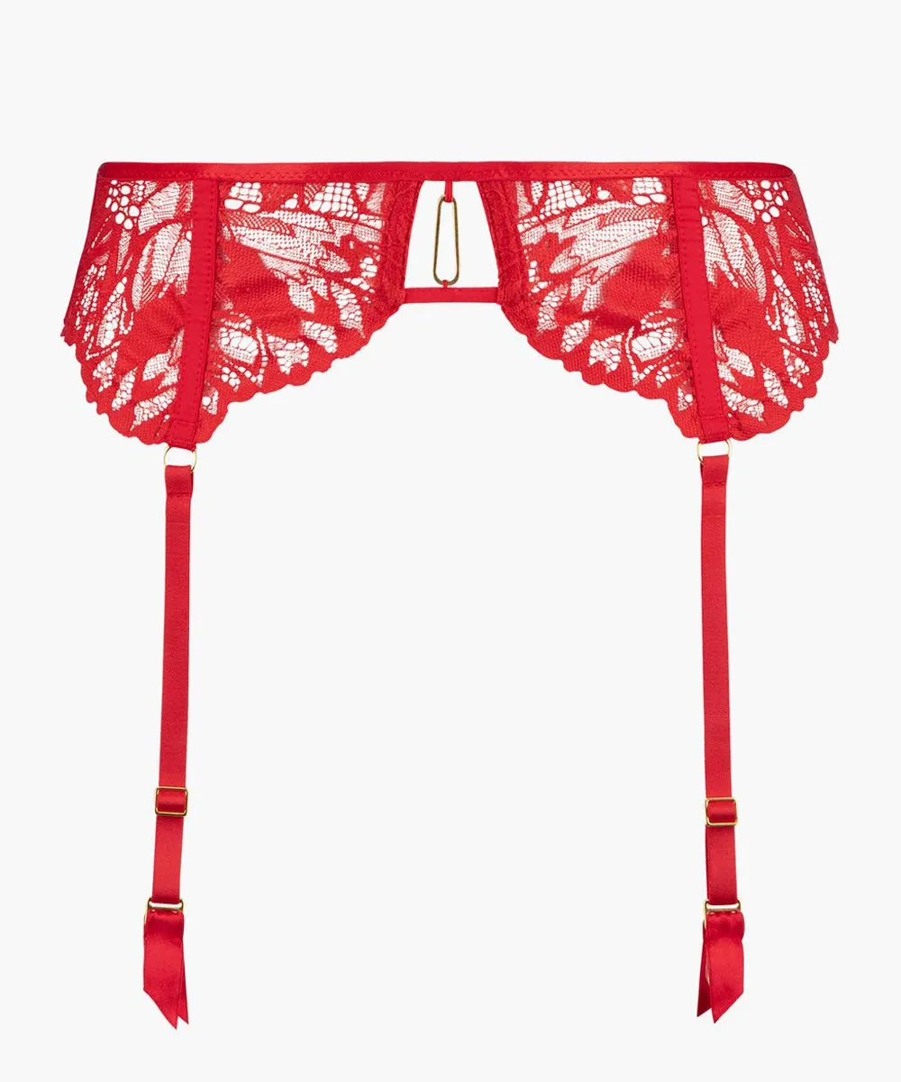 Aubade Flowermania Suspender Belt