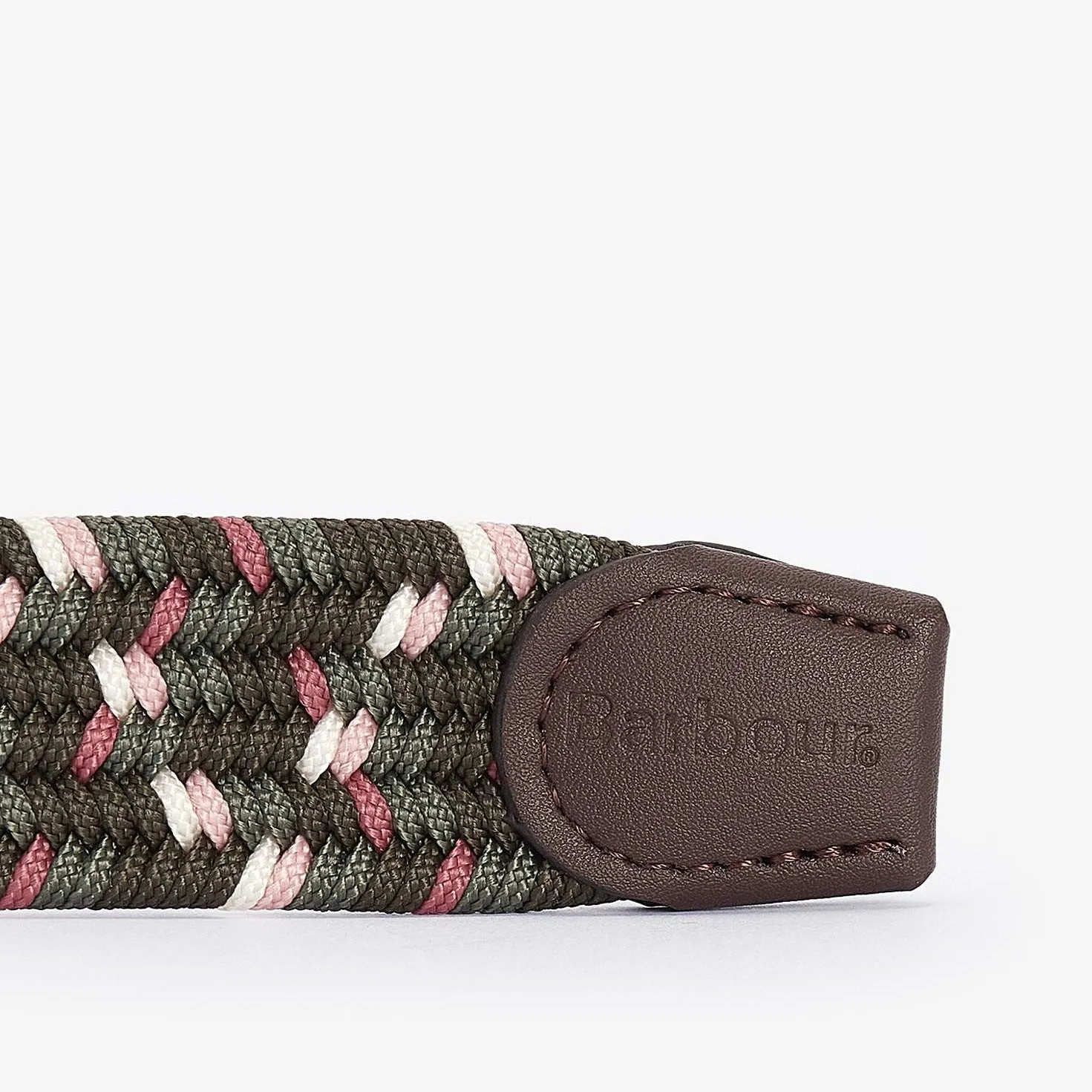 Barbour Kildare Webbing Belt in Glenmore Olive