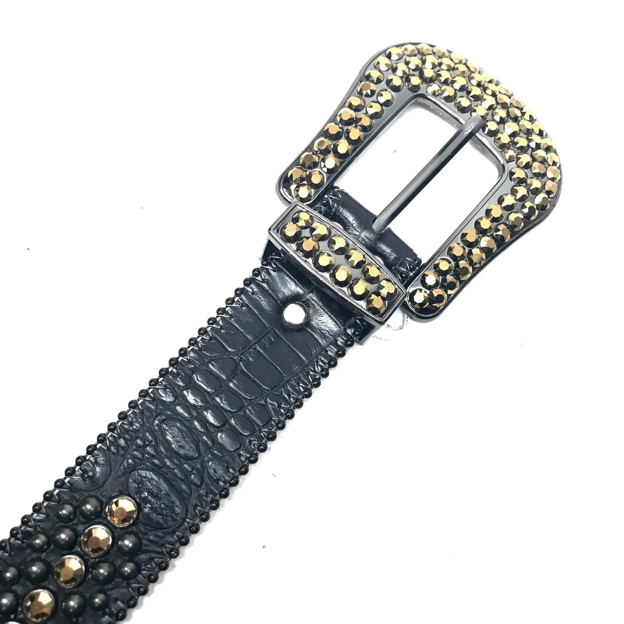 b.b. Simon 'Rose Gold' Fully Loaded Crystal Belts