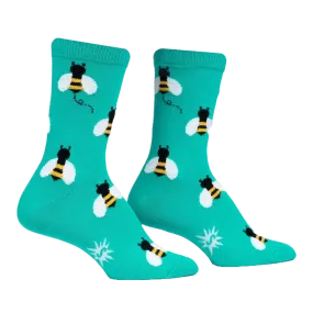 Bee Happy Crew Socks