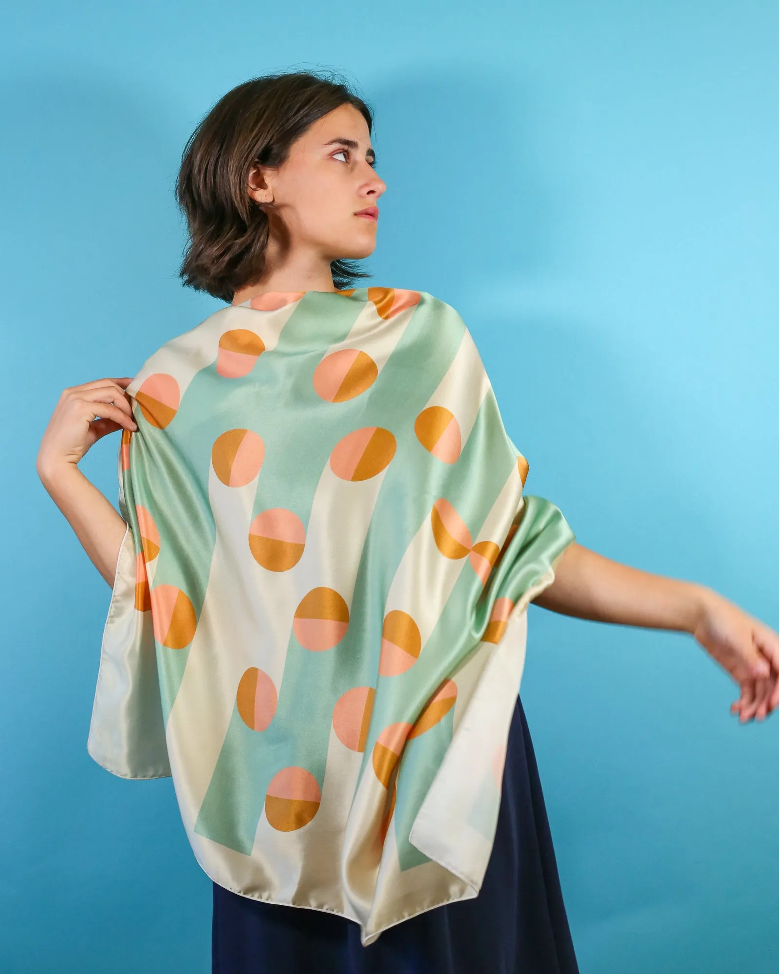 Big  Sugar  -  large silk scarf