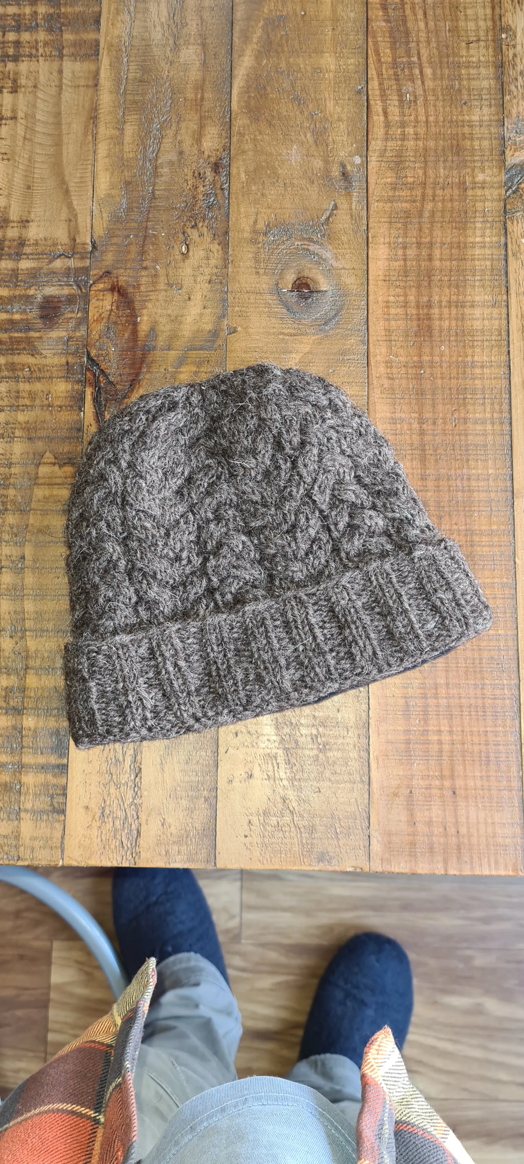 Cable Knit Beanie Hats