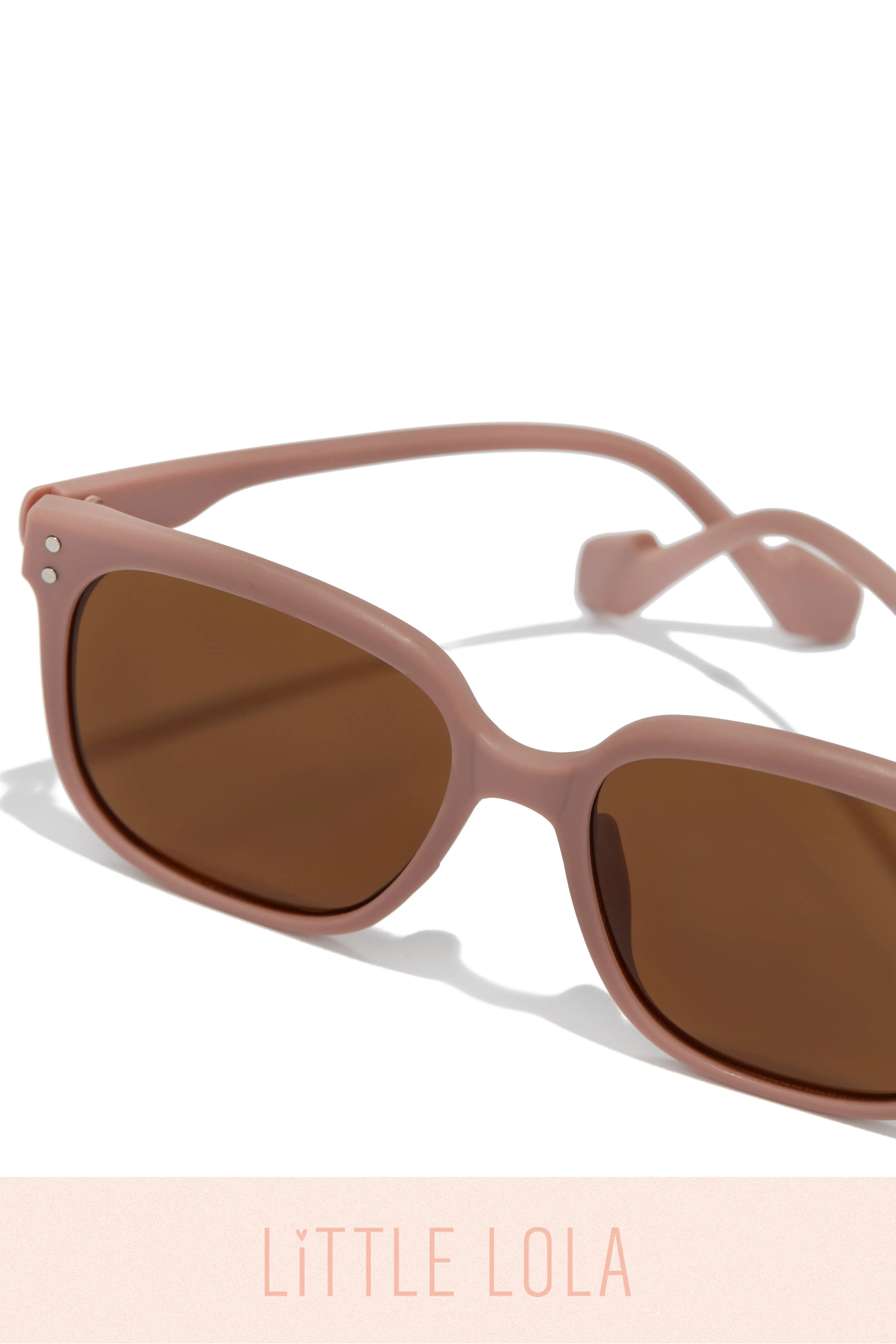 Celina Kids Oversized Sunglasses - Mauve