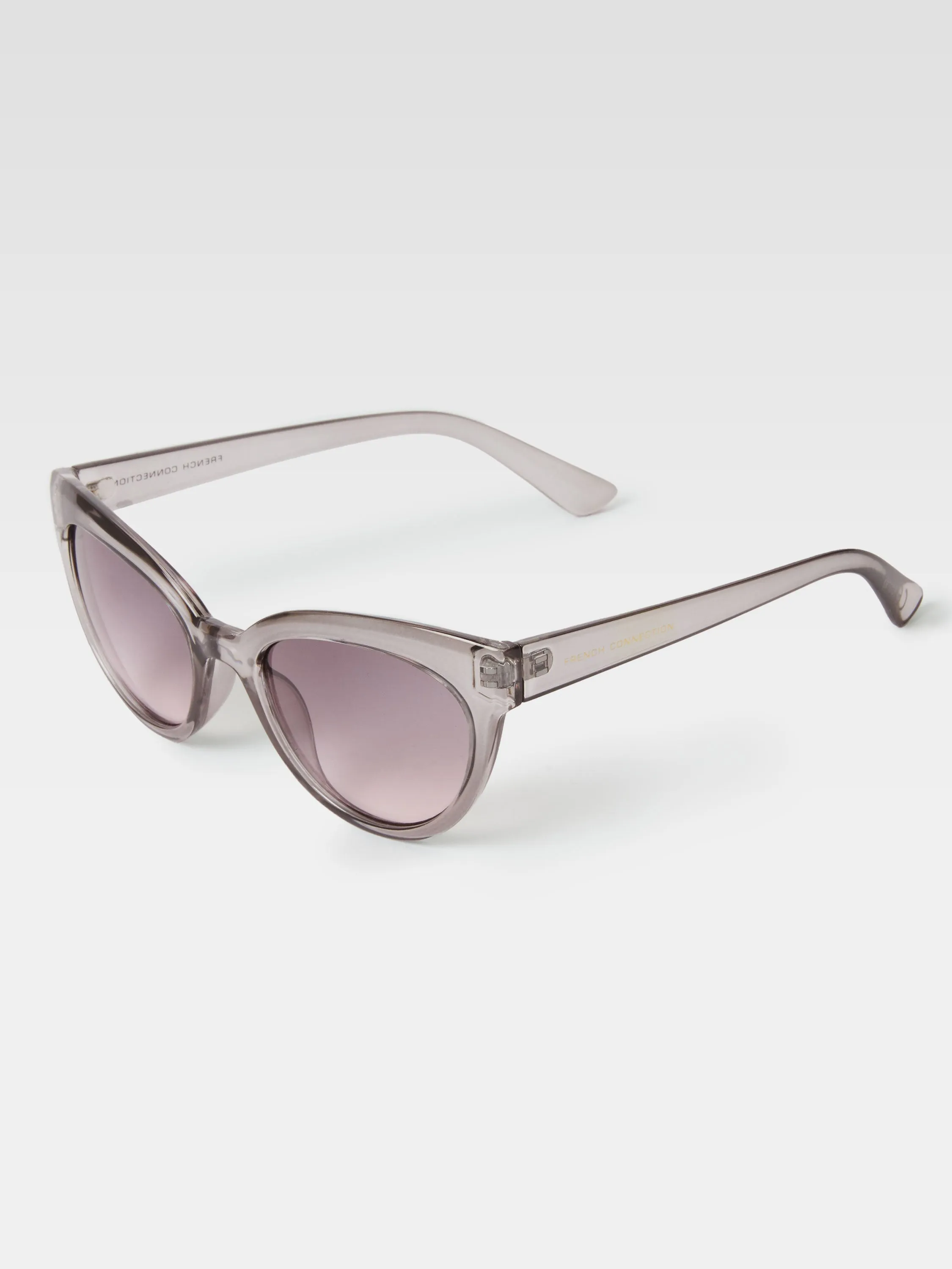 Clear Cat Eye Sunglasses