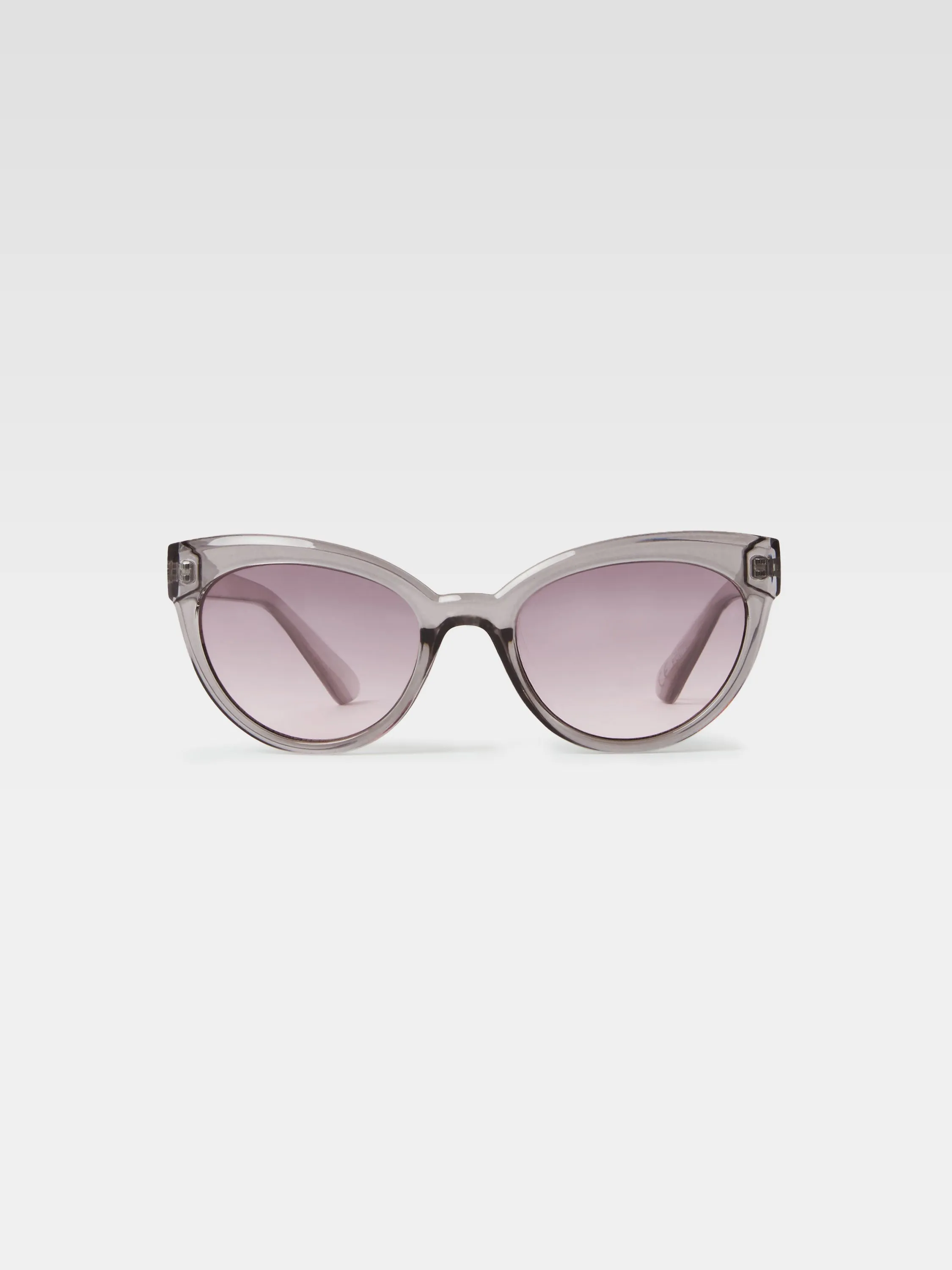 Clear Cat Eye Sunglasses