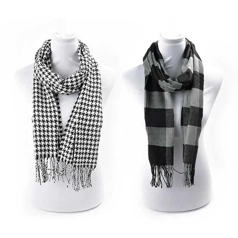 Cotton Plaid Scarf