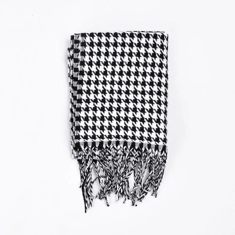 Cotton Plaid Scarf