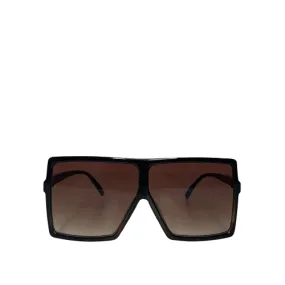 Extra Oversized Sunglasses in brown