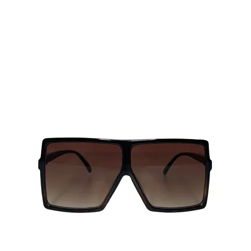 Extra Oversized Sunglasses in brown