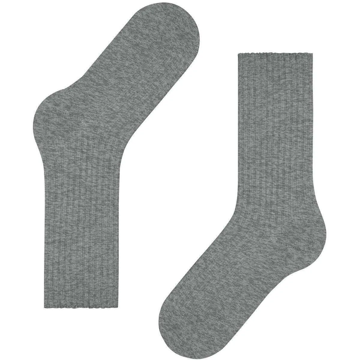 Falke Cosy Wool Boot Socks - Light Grey Mel