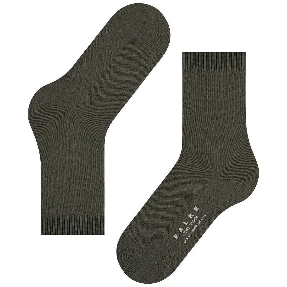 Falke Cosy Wool Socks - Military Green