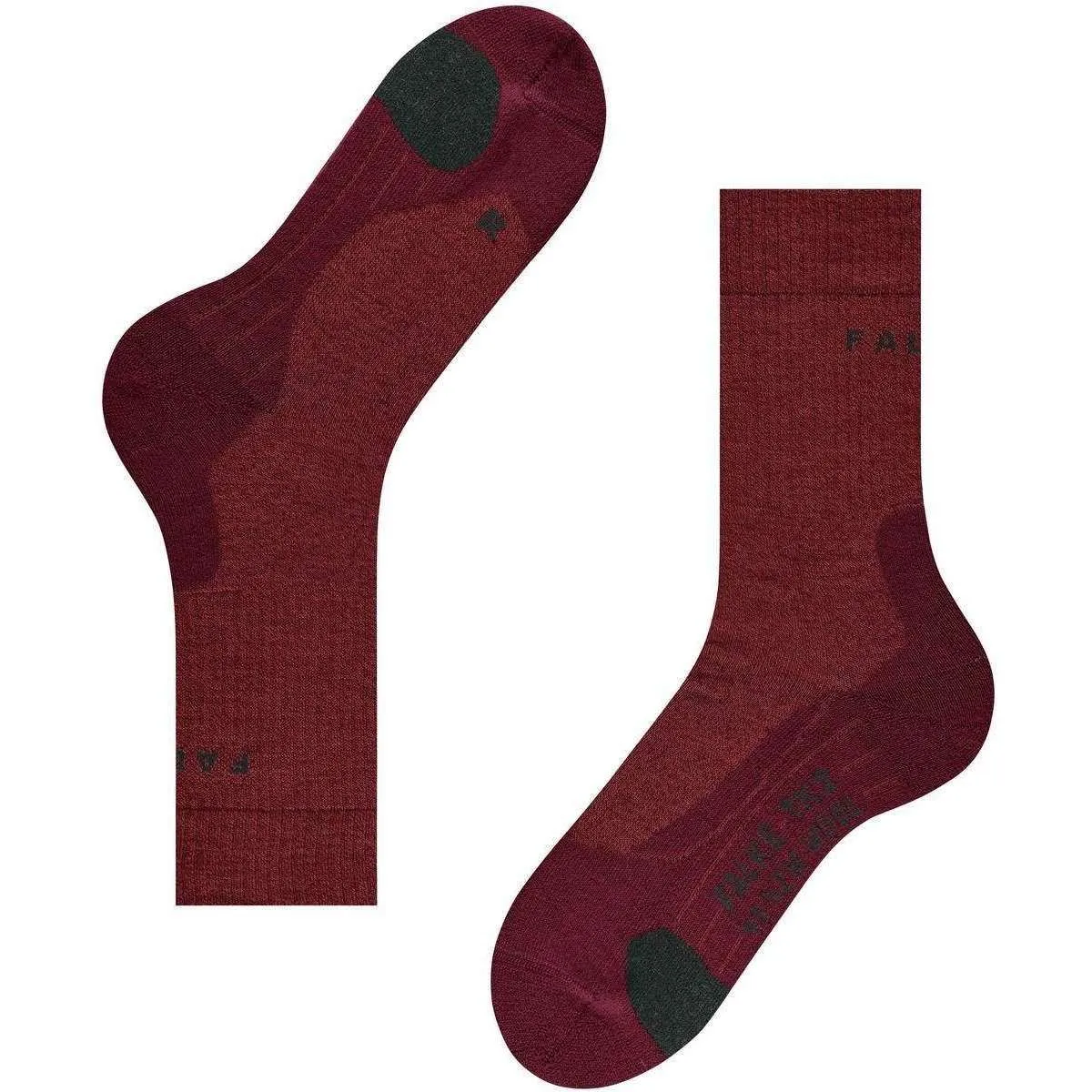 Falke Trekking 2 Wool Socks - Scarlet Red