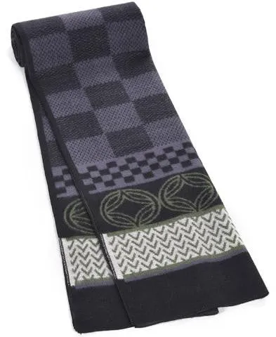 Fashionable Mix Plaid Color Scarf For Men