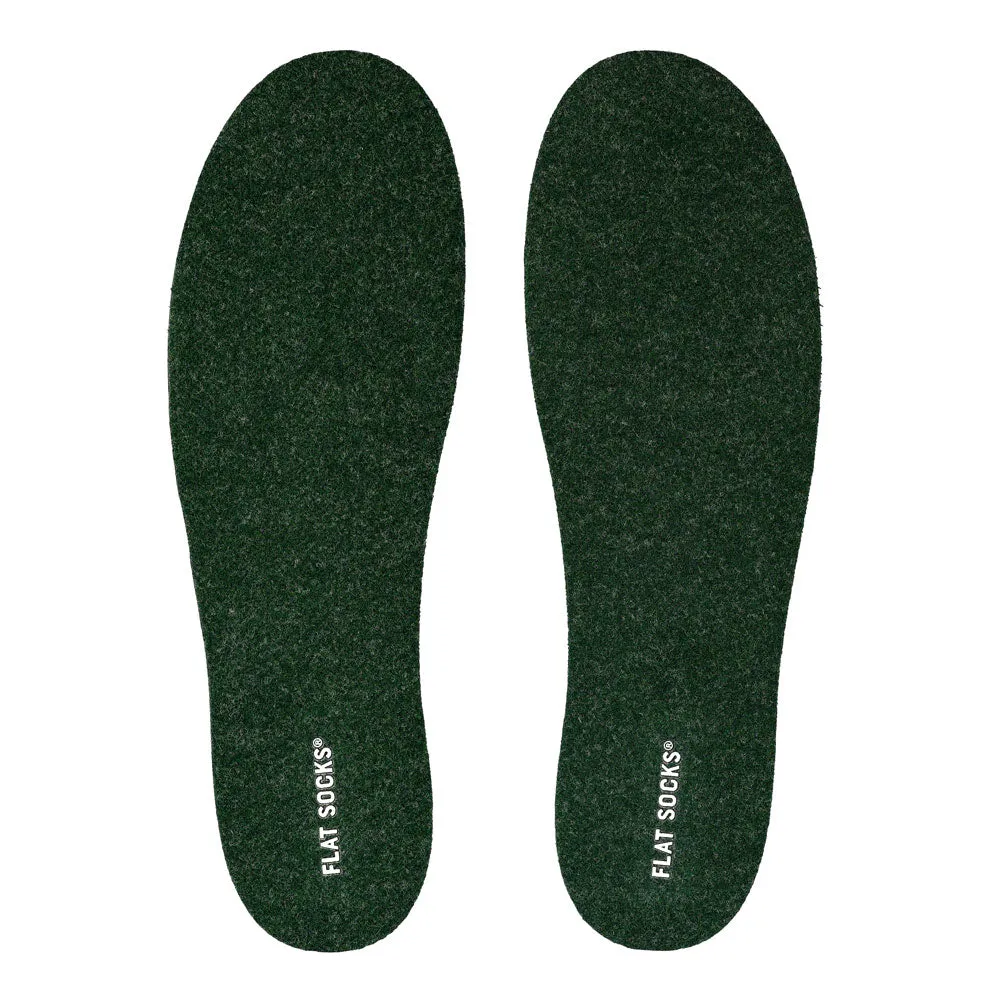 Forest Green FLAT SOCKS