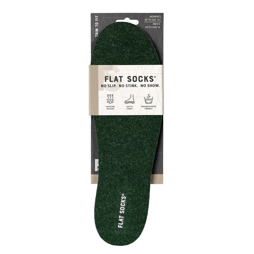 Forest Green FLAT SOCKS