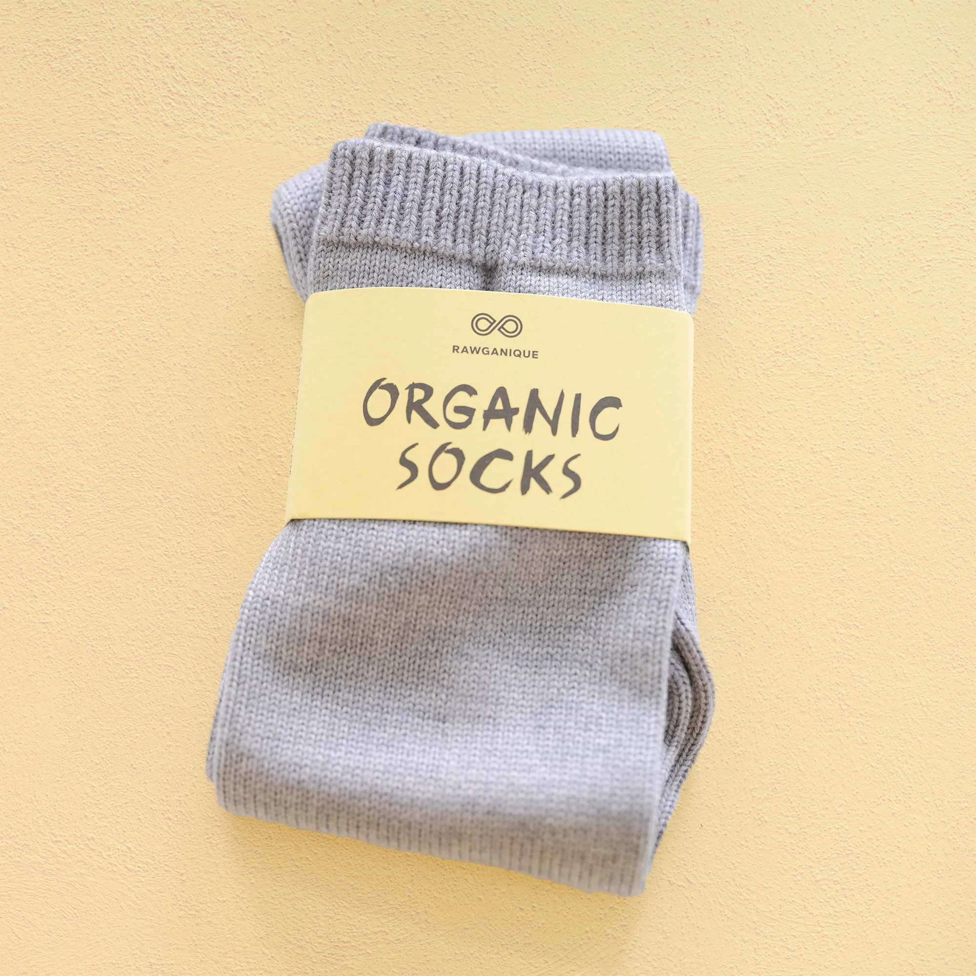 HARTFORD Elastic-free 100% Organic Merino Wool Crew Socks (2-Ply) (No Polyester, No Latex, No Spandex, No Nylon, No Polyamide, No Plastic, No Synthetics) (100% Biodegradable)