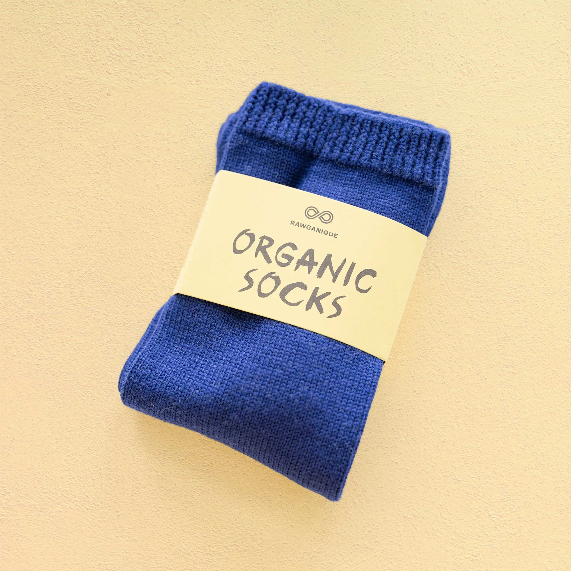 HARTFORD Elastic-free 100% Organic Merino Wool Crew Socks (2-Ply) (No Polyester, No Latex, No Spandex, No Nylon, No Polyamide, No Plastic, No Synthetics) (100% Biodegradable)