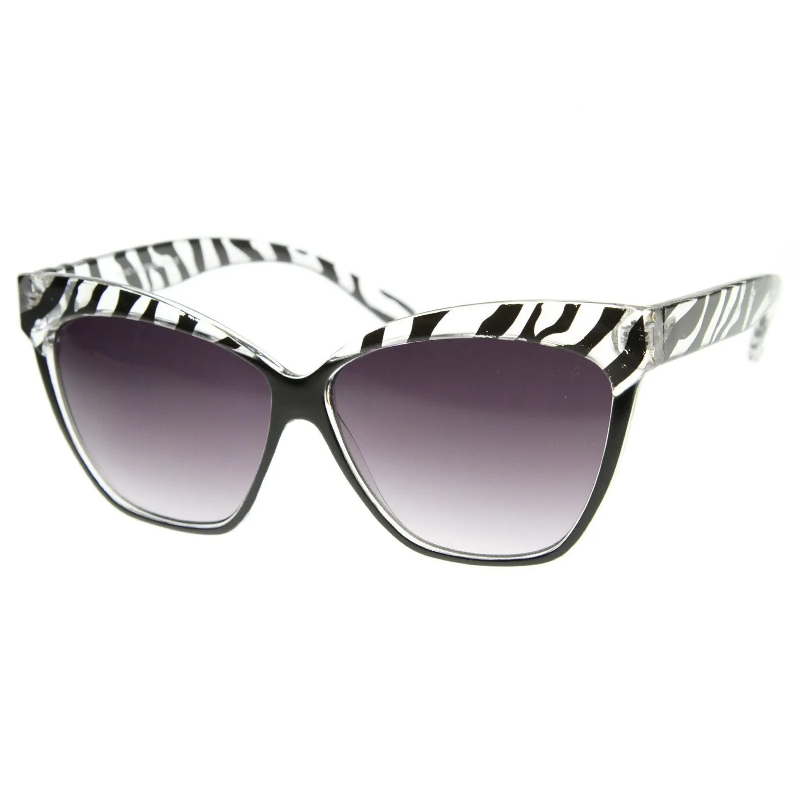 High Brow Oversize Cat Eye Pointed Tip Fashion Sunglasses 8521