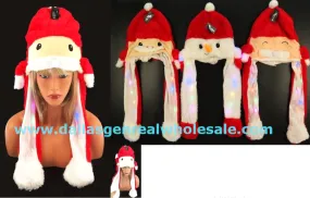 Light Up Ear Moving Christmas Hats Wholesale