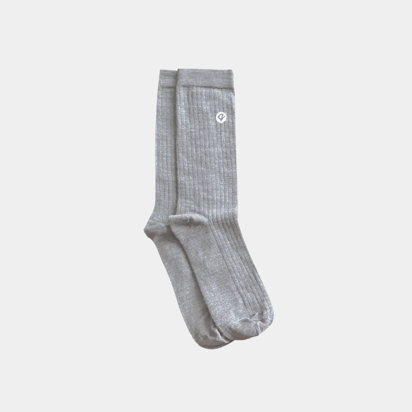 Merino Wool - Cotton Lightweight Adult Socks (Grey)