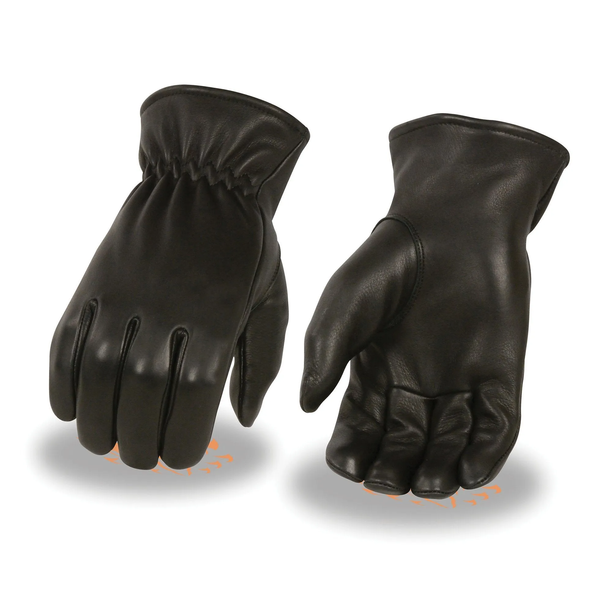 Milwaukee Leather-SH858-Men's Deerskin Thermal Lined Gloves with Cinch Wrist