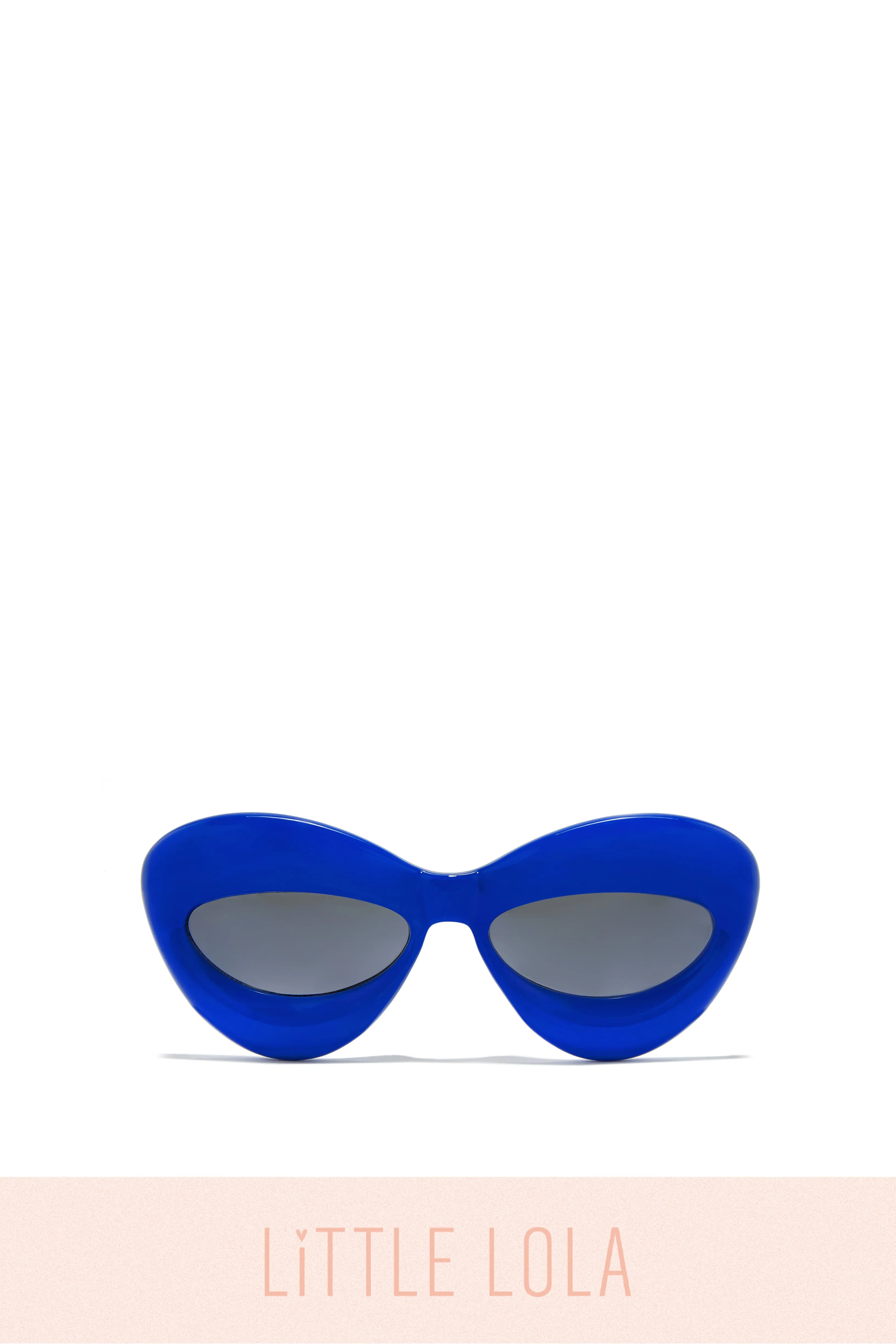 Mini Summer Fun Kids Oversized Sunglasses - Blue