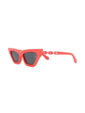 Off-White Nina Cat Eye Sunglasses Orange