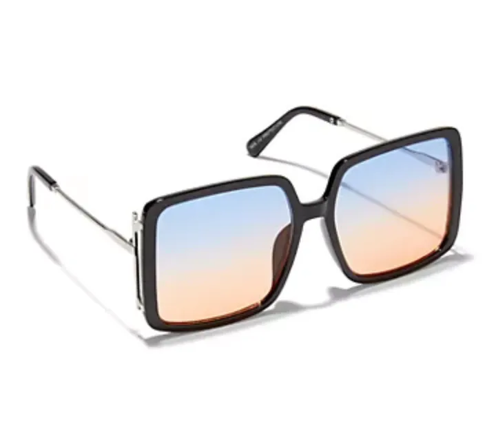 OMBRE OVERSIZED SQUARE SUNGLASSES