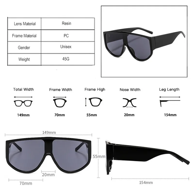 Orby Oversized Sunglasses