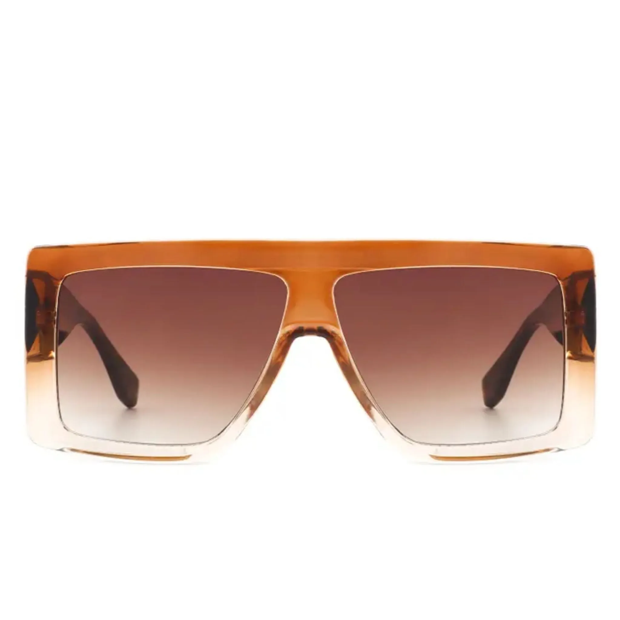 Oversized Retro Aviator Sunglasses