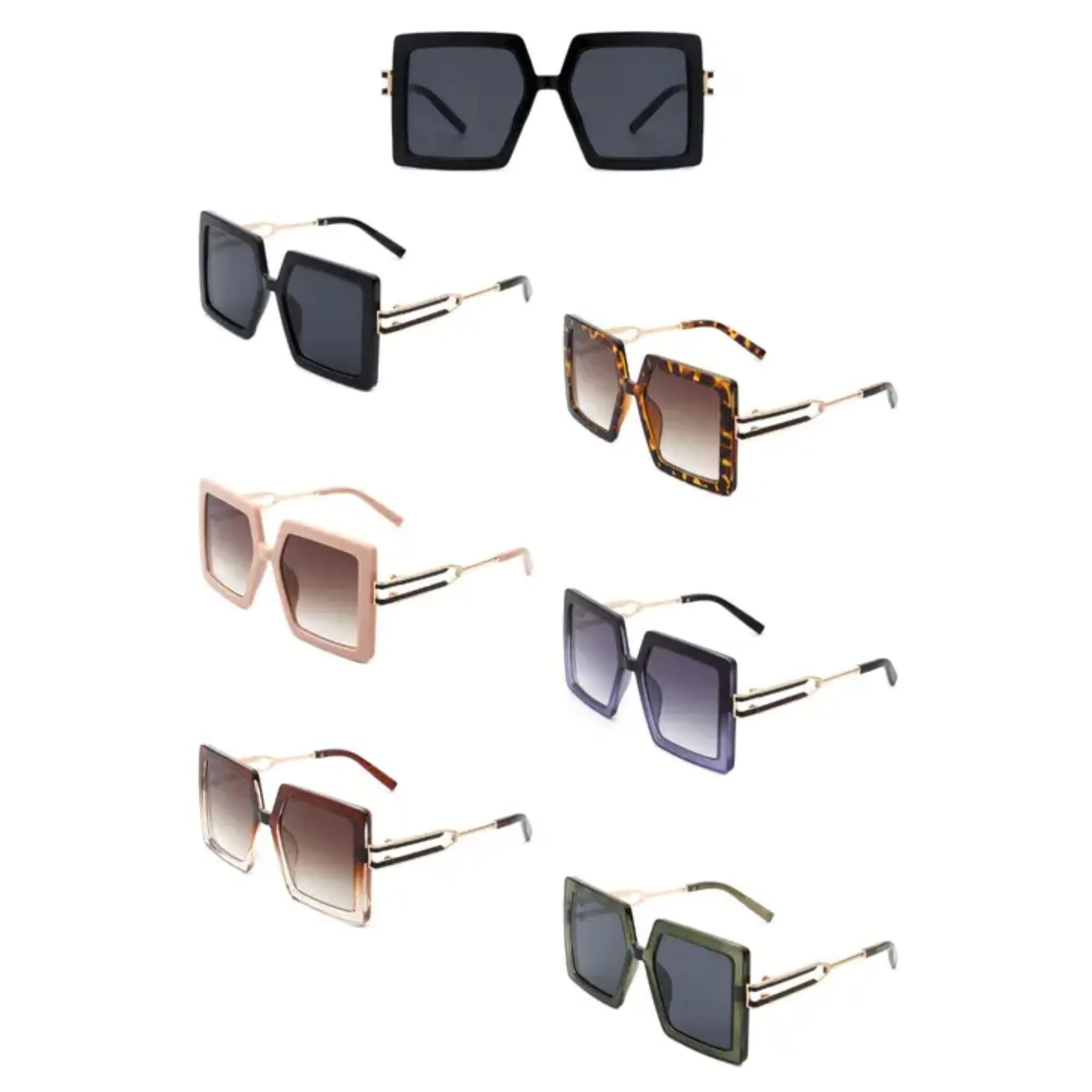 Oversized Square Ladies Sunglasses