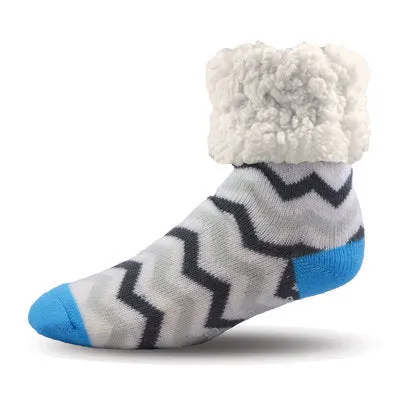 Pudus Equestrian &quot;Classic&quot; Fuzzy Slipper Socks