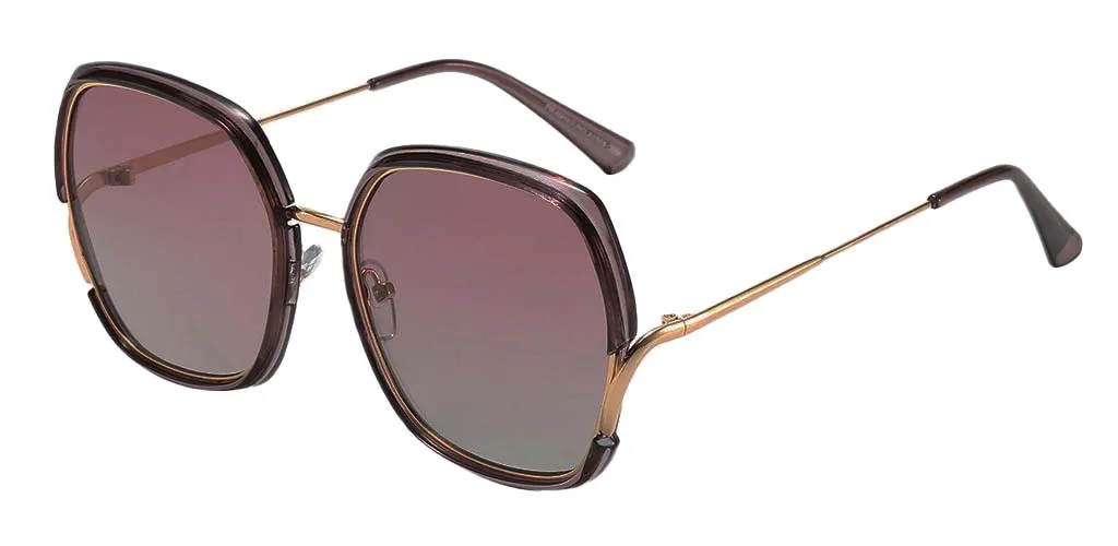 Retro Oversized Sunglasses - Kimora