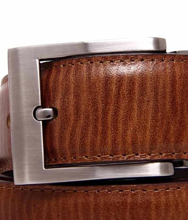 RL Nova Long Grain Leather Mens Belt