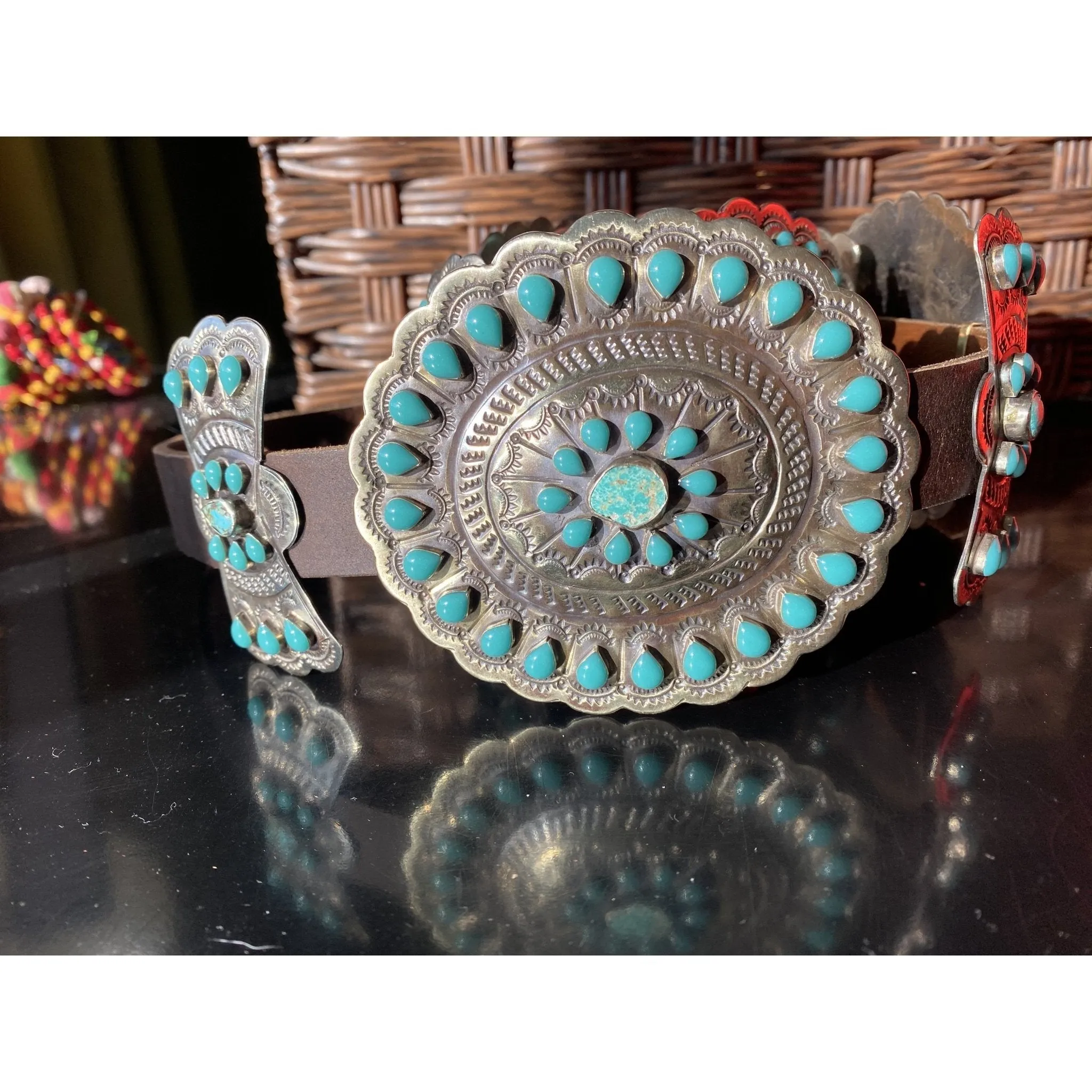 Santa Fe Concho Belt