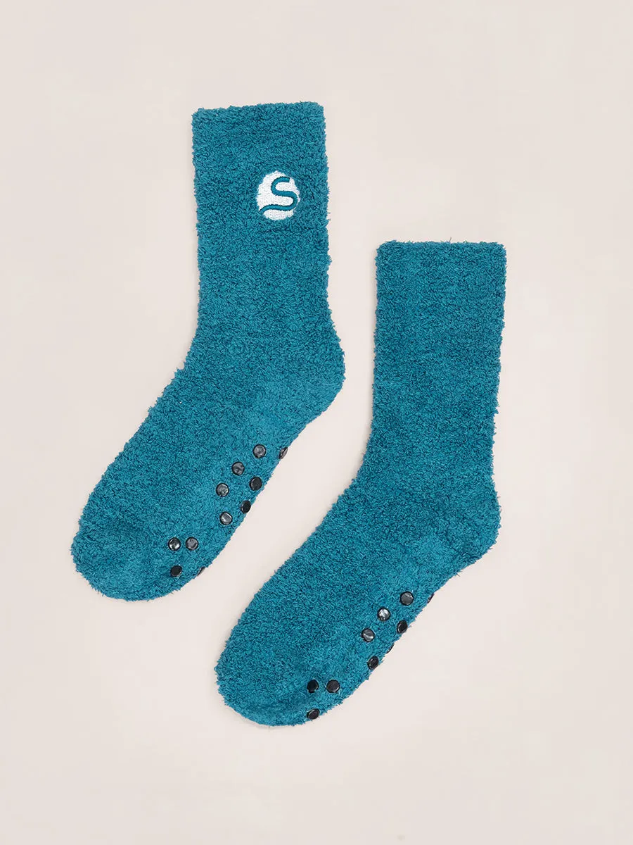 Shapermint® Fuzzy Slipper Socks SB