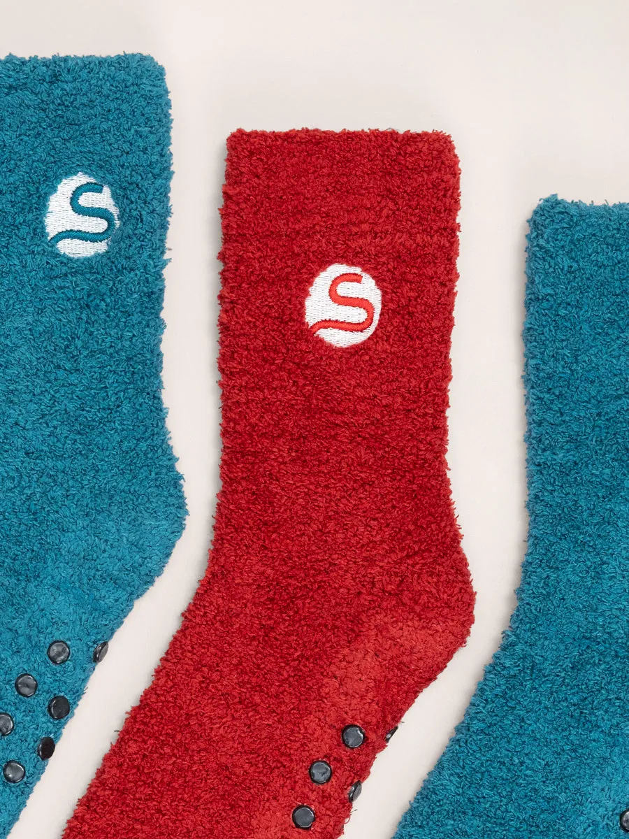 Shapermint® Fuzzy Slipper Socks SB