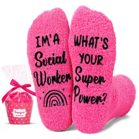 Social Worker Gifts For Women - Volunteer Appreciation Gifts, Social Work Month Gifts, Social Worker Socks