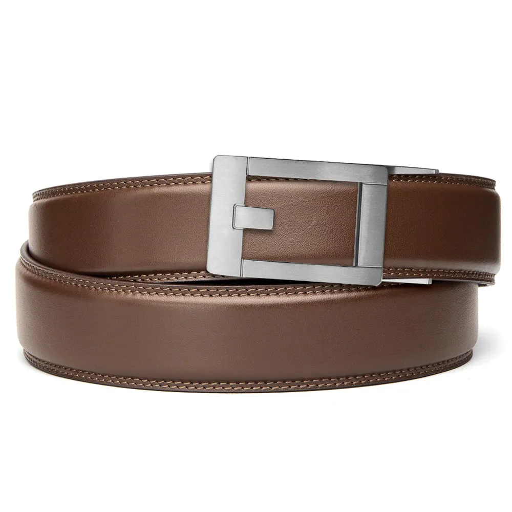 TROPHY BUCKLE | CLASSIC LEATHER BELT 1.37"