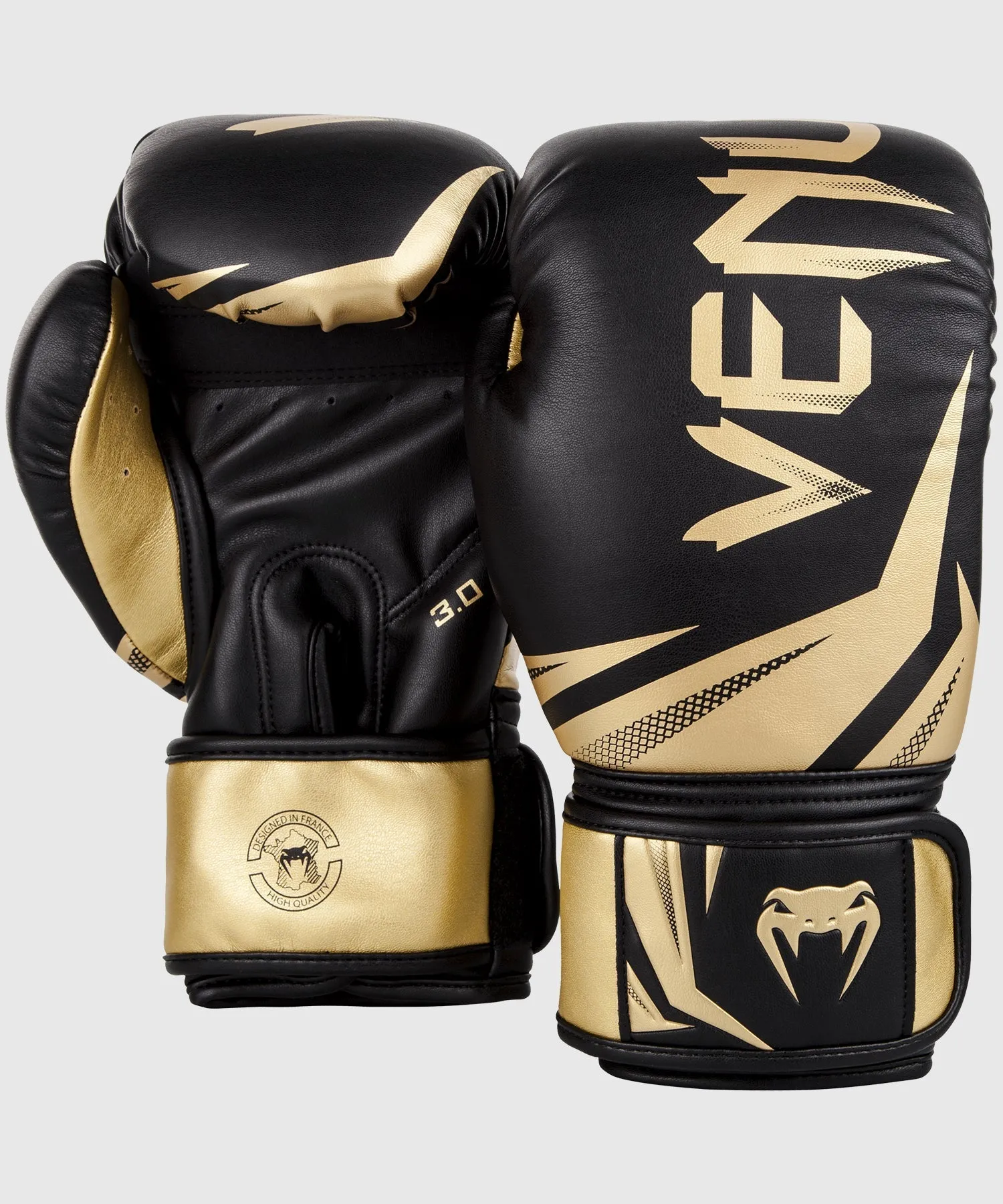 Venum Challenger 3.0 Boxing Gloves - Black/Gold