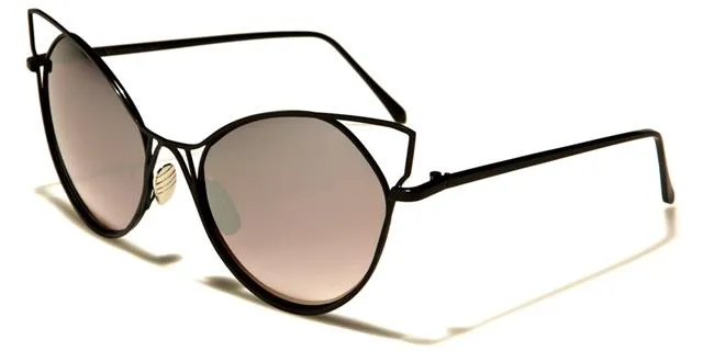 VG Metal Retro Cat Eye Sunglasses for women