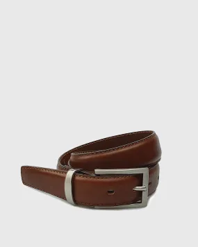 VINCENT& FRANKS / ROUGE 609B ITA TAN LEATHER BELT