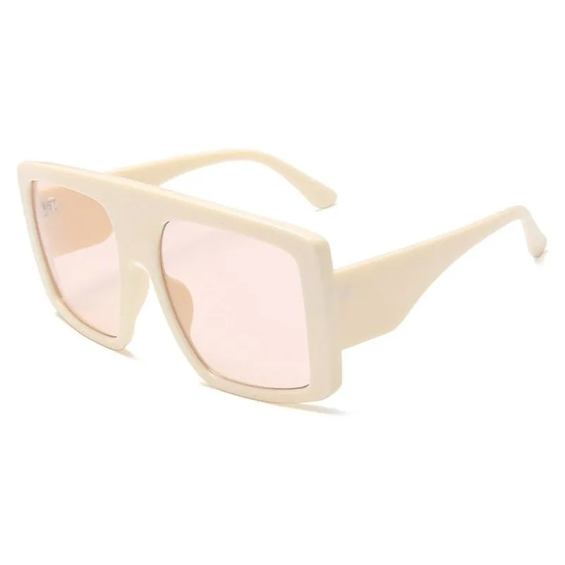 Women's Oversized Frame Design Sunglasses UV400